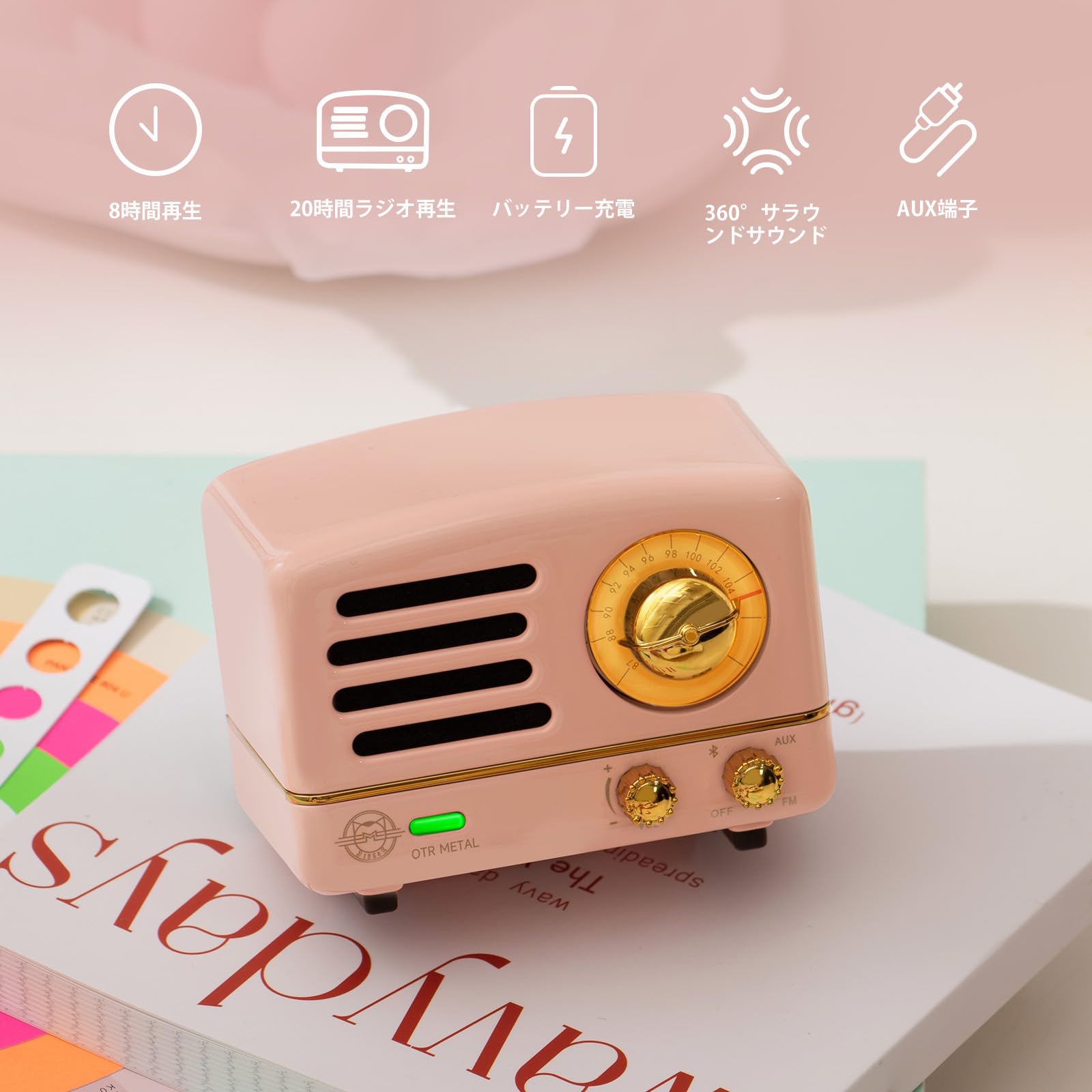 Amazon.co.jp: MUZEN OTR Metal Bluetoothスピーカー (ポータブル Amazon.co.jp: MUZEN OTR Metal Bluetoothスピーカー (ポータブル